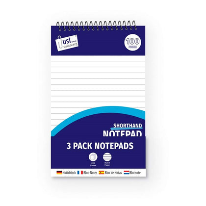 3 x 100 Page Shorthand Notebooks