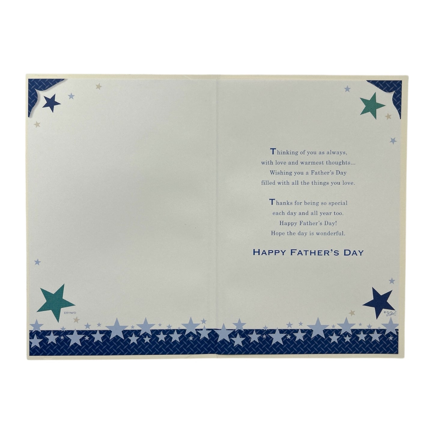 To My Husband Blue Car Design Father's Day Card