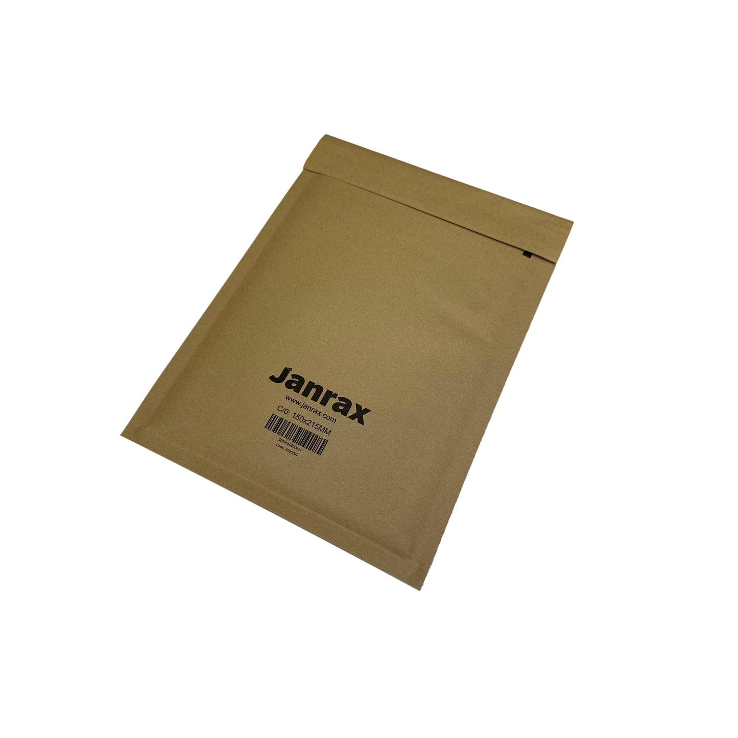 Pack of 100 Bubble Lined Size 0/C Padded Brown Postal Envelopes by Janrax