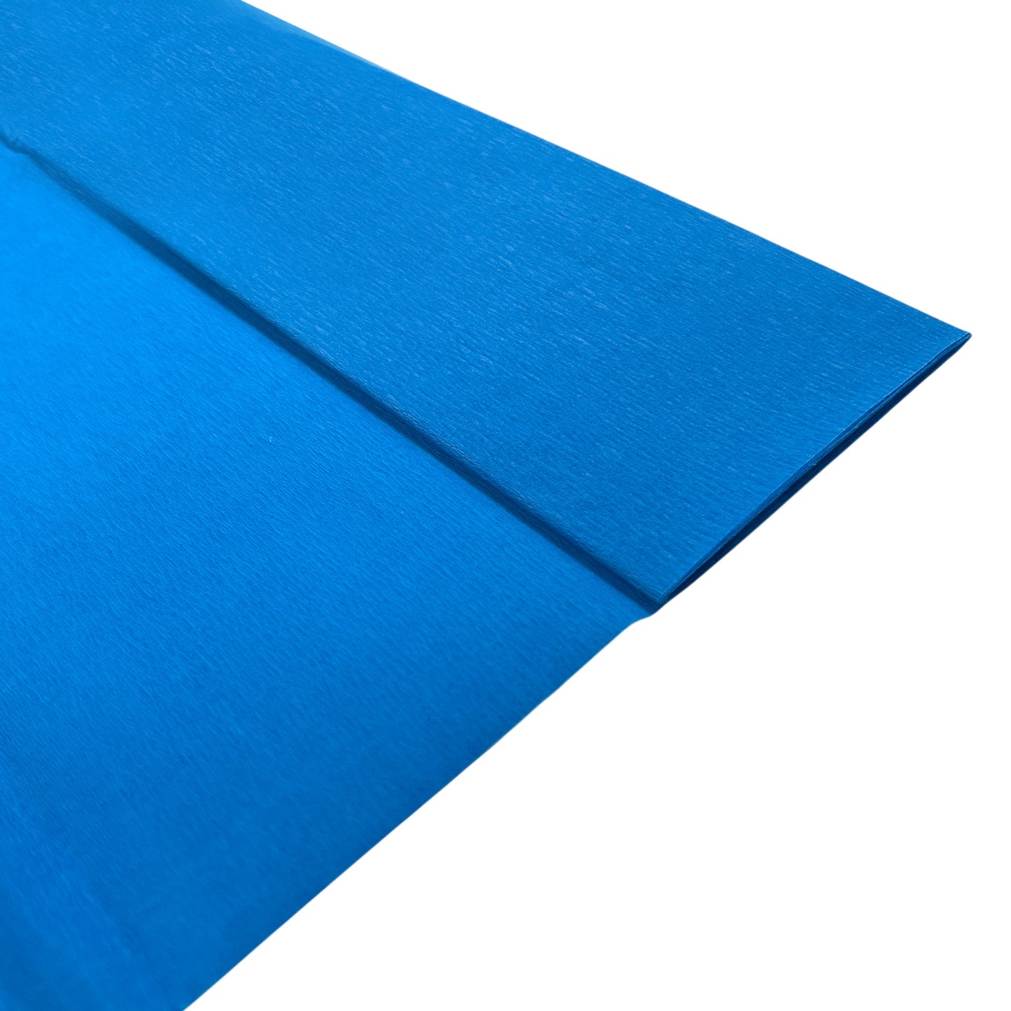 Turquoise Crepe Paper Sheet 50cm x 2m 17GSM 35% Stretch Craft Paper
