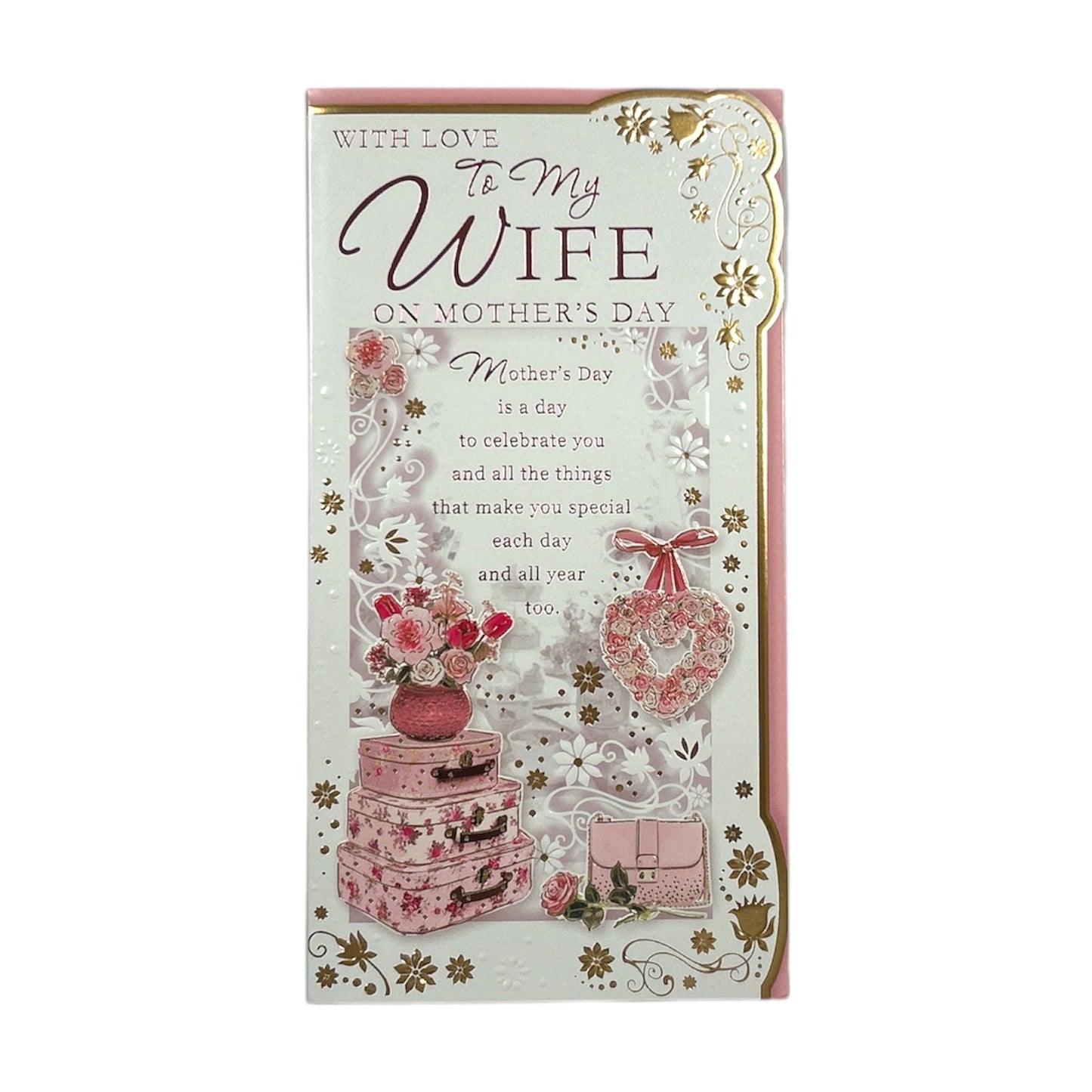 With Love To My Wife On Mother's Day Card