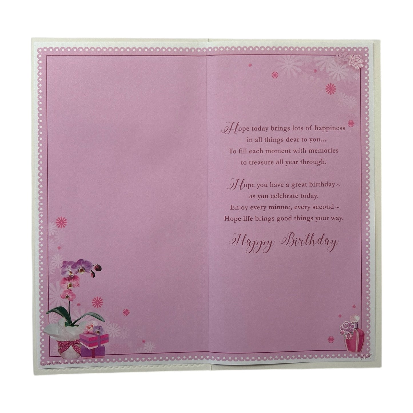 To A Special Grandmother On Your Birthday Soft Whispers Card
