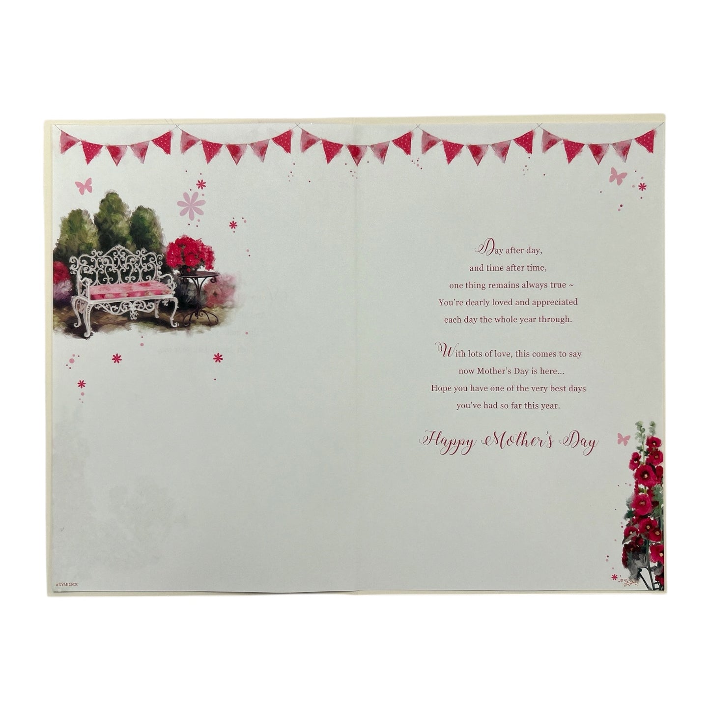 With Love Always to My Wife Floral Design Keepsake Mother's Day Boxed Card