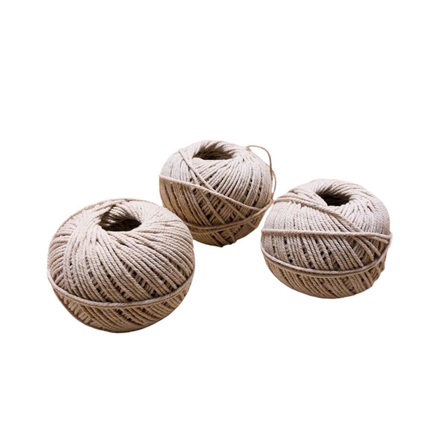 Pack of 18 Cotton Twine Rolls 9 Ply 30g Per Roll for Crafting and Packaging