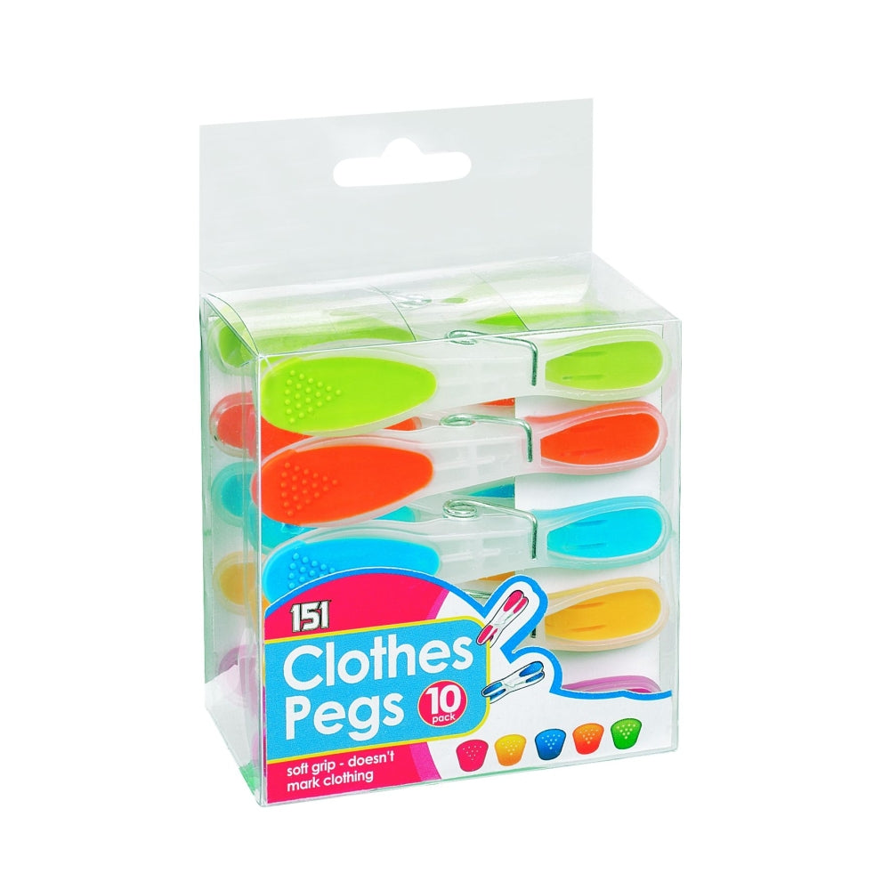 Pack of 10 Clothes Pegs