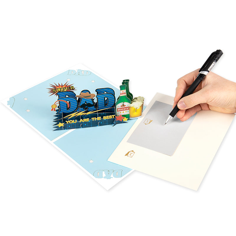 Star of the Day 3D Pop Up Father’s Day Card