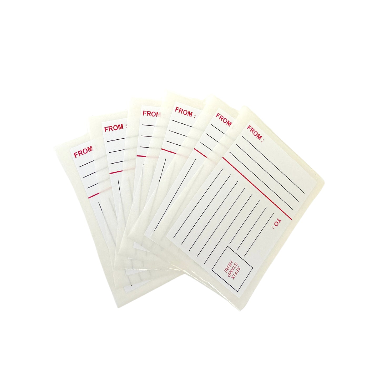 Pack of 84 Return Address 80x110mm Printed Labels