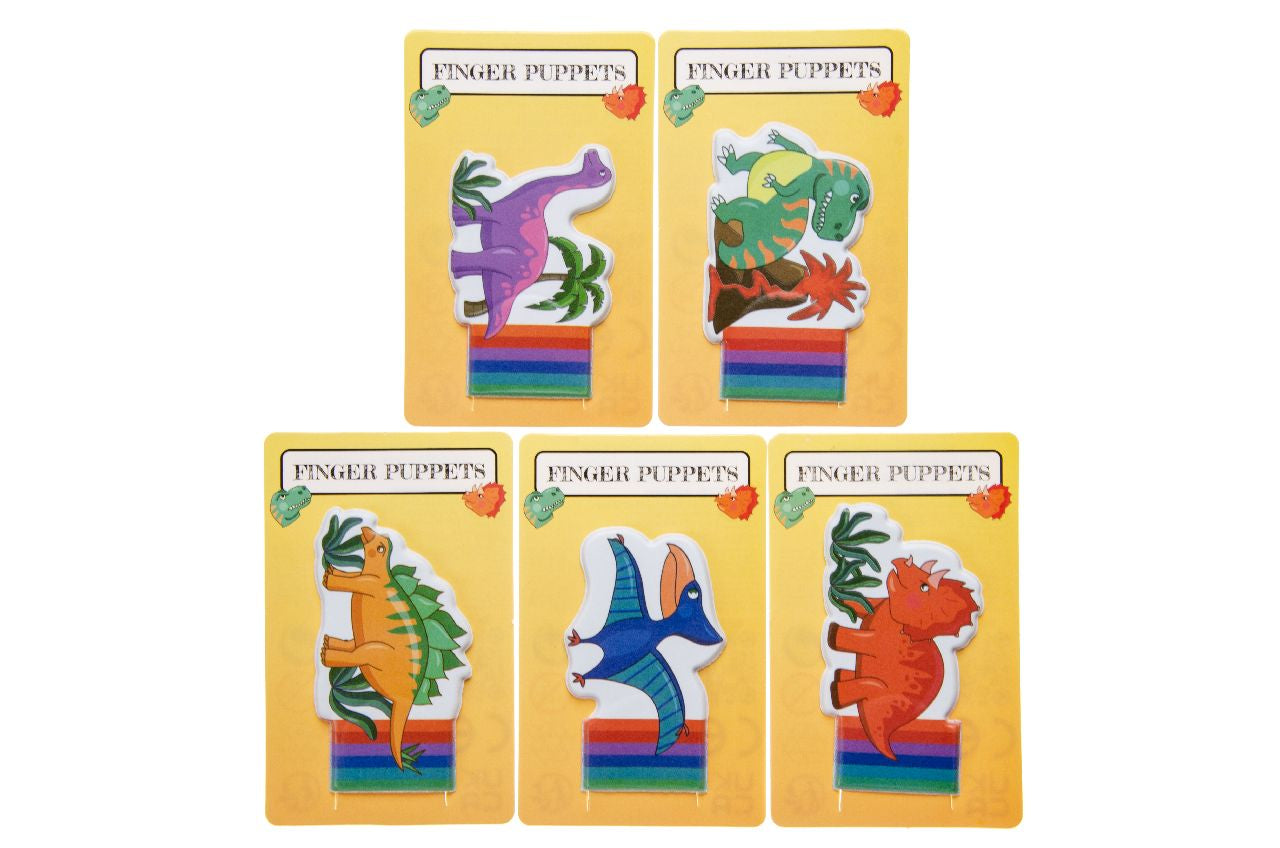 Single Dinosaur Finger Puppet Toy