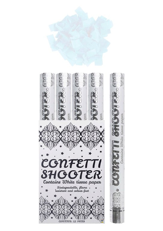 White Paper Confetti Shooter 50cm