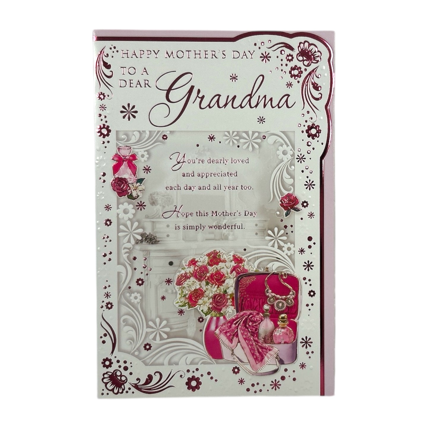 To A Dear Grandma Simply Wonderful Mother's Day Card