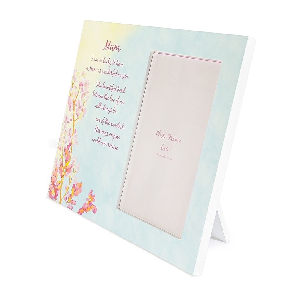 Spring Scene Keepsake Standing Mum Photo Frame with Sentimental Verse
