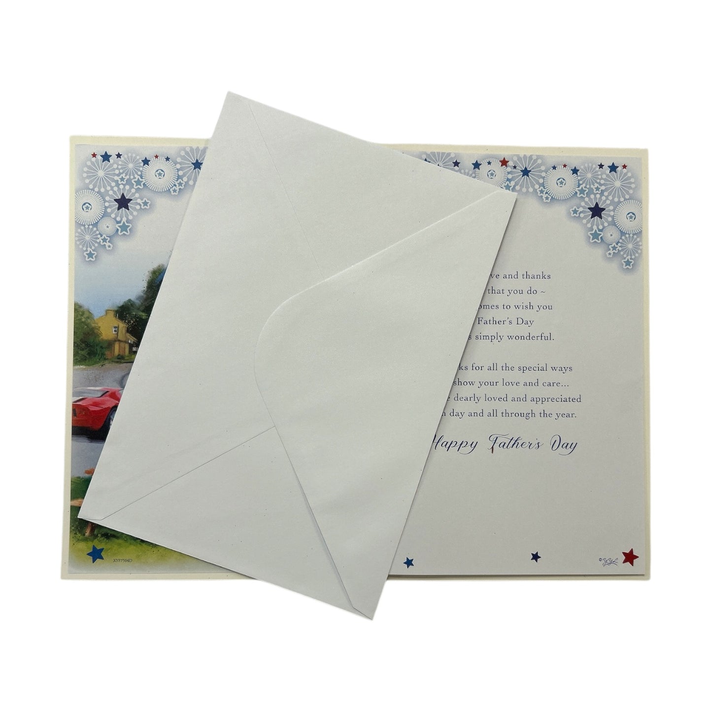 To My Husband Beautiful House Design Father's Day Card