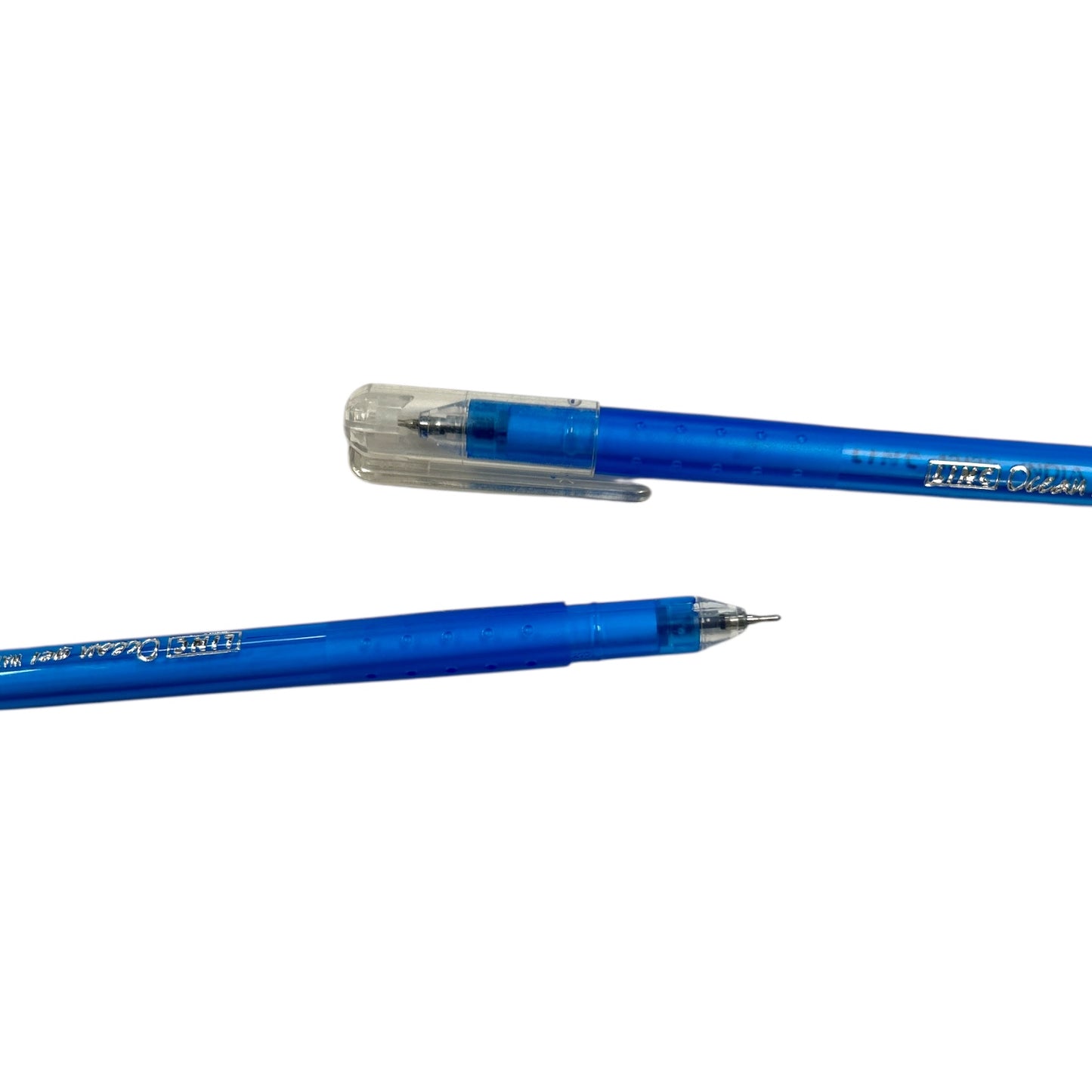 Pack of 4 Ocean Fine Blue Gel Pens