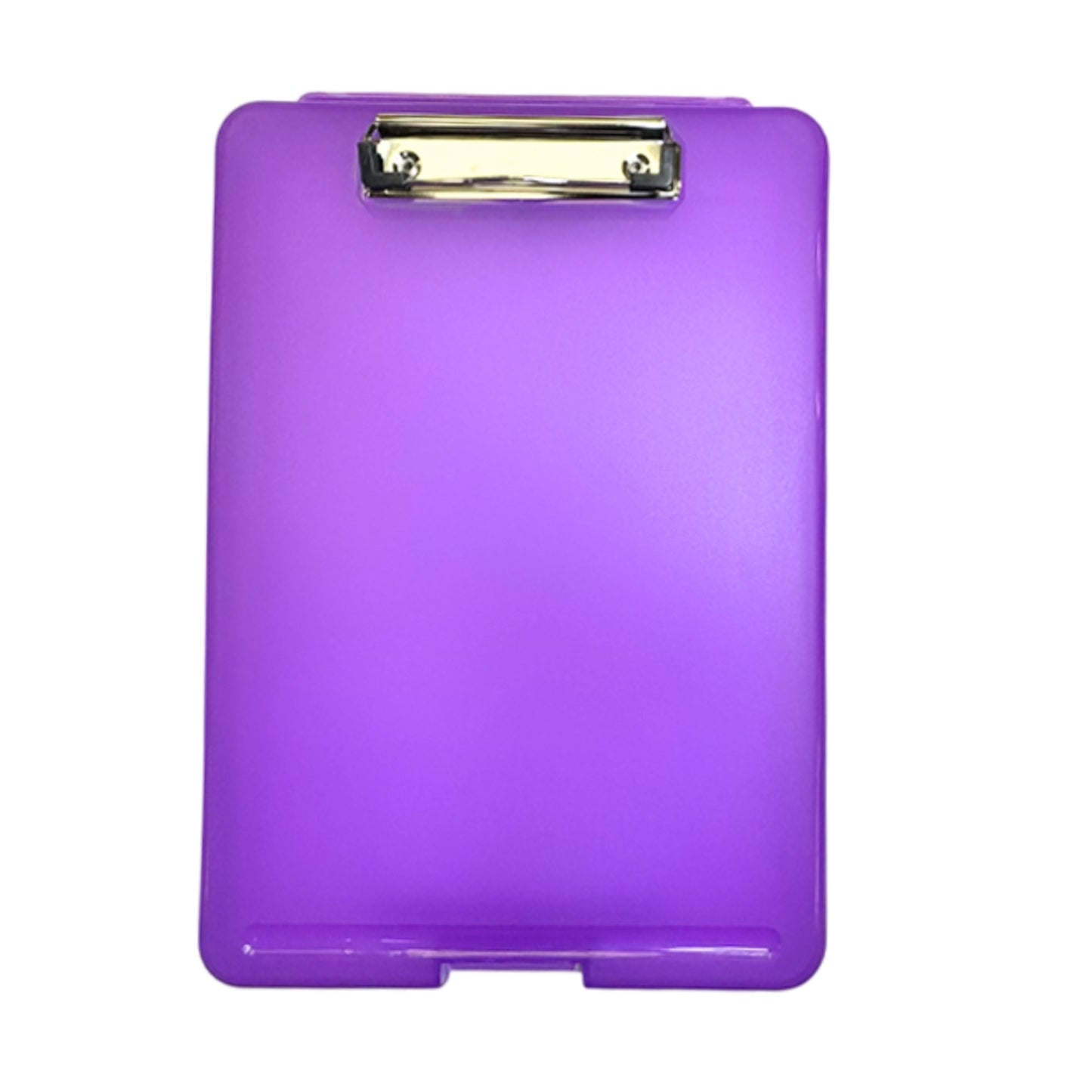 A4 Purple Clipboard Box File - Storage Filing Case