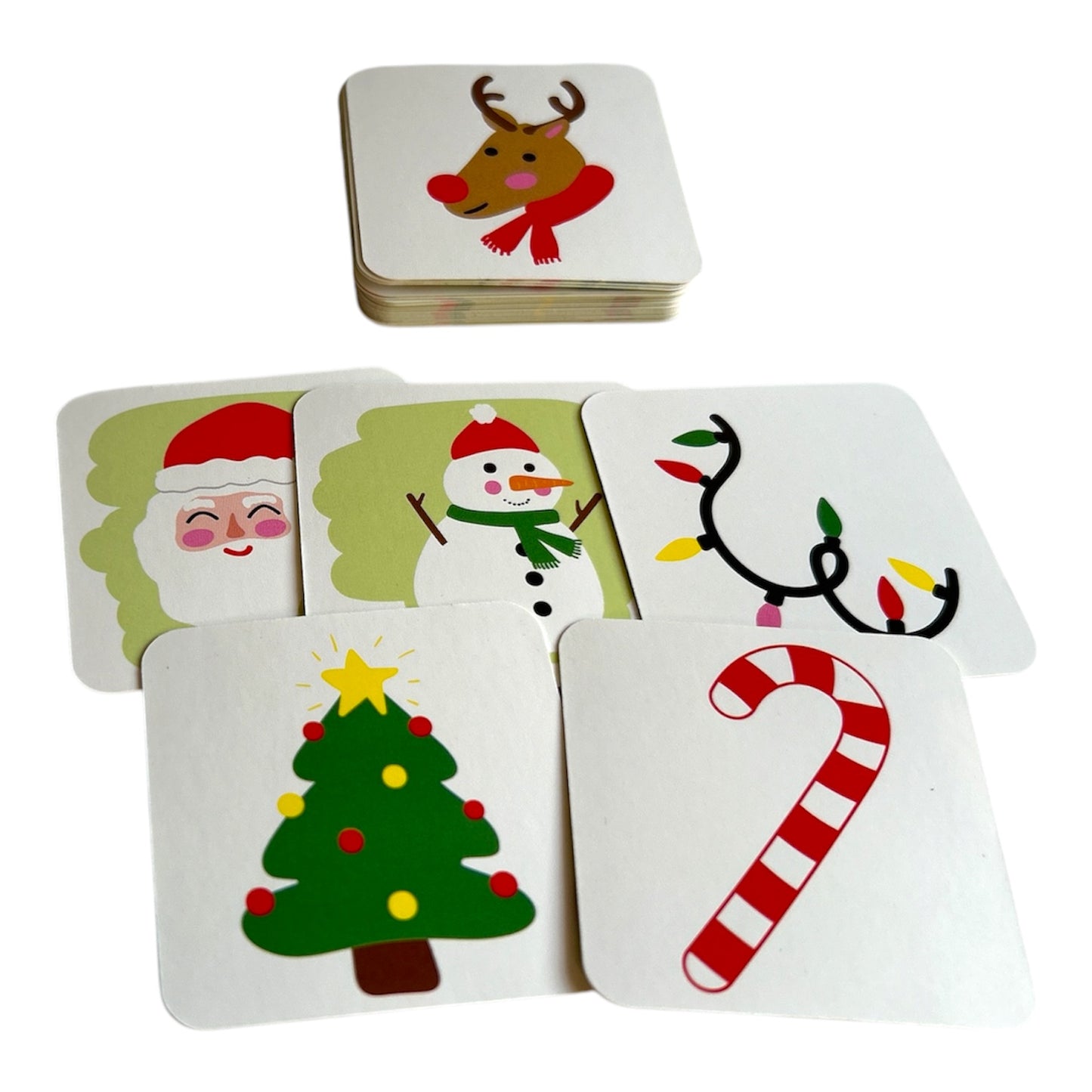 Box of 60 Christmas Mini Memory Game 28 Cards