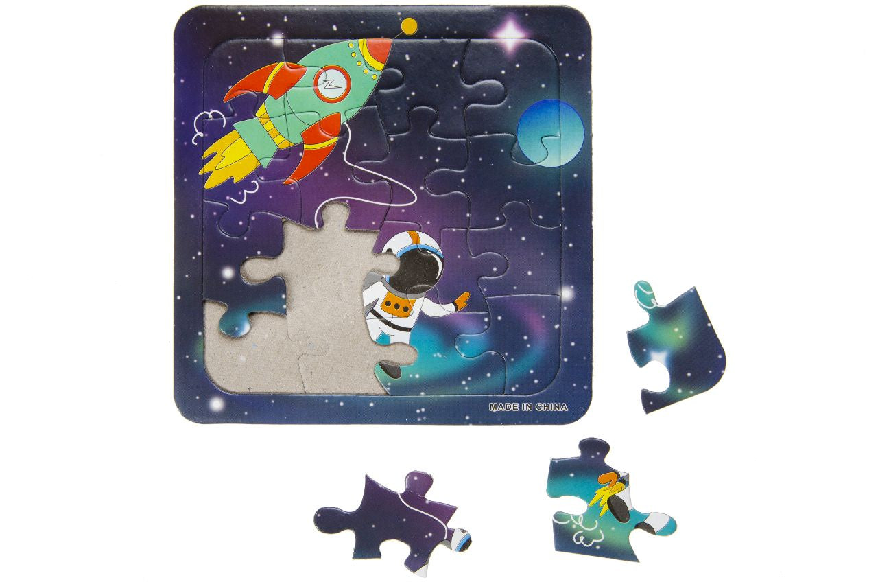 Pack of 12 Space Mini Puzzle Games