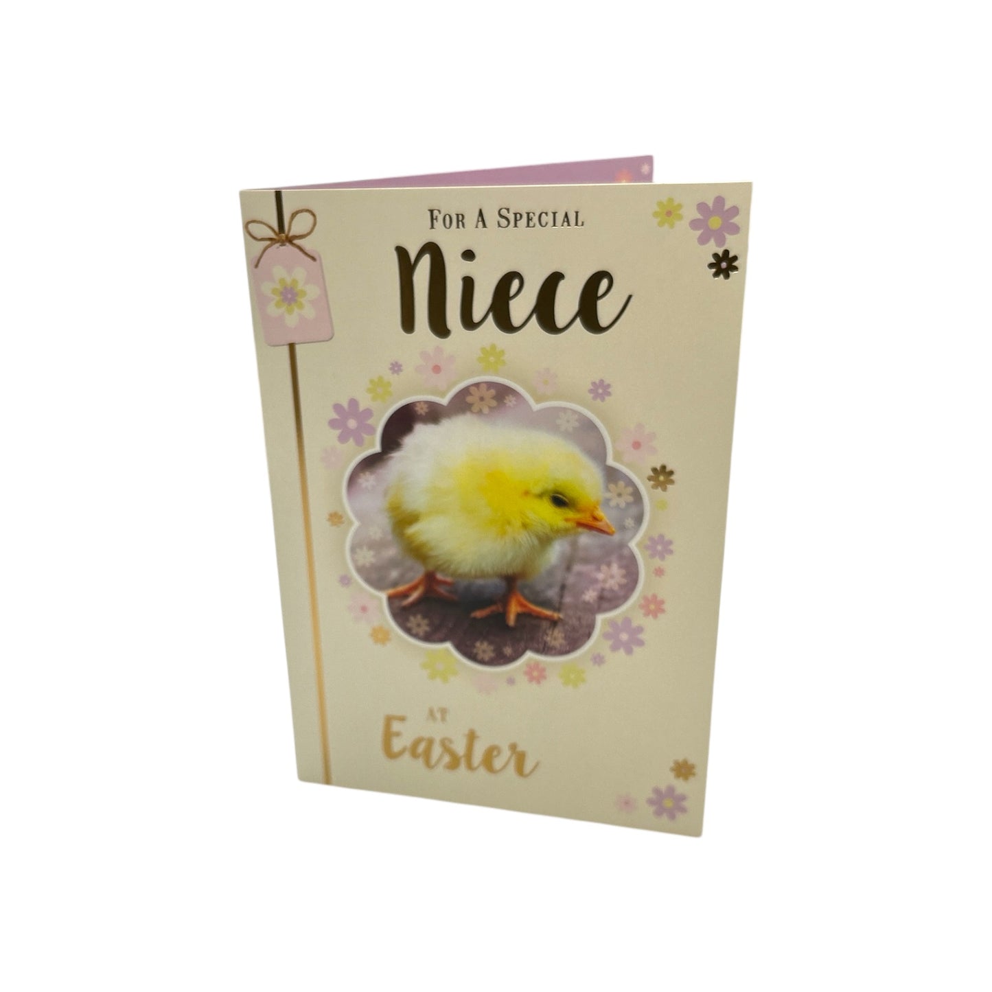 For A Special Niece Cute Chick Design Easter Card