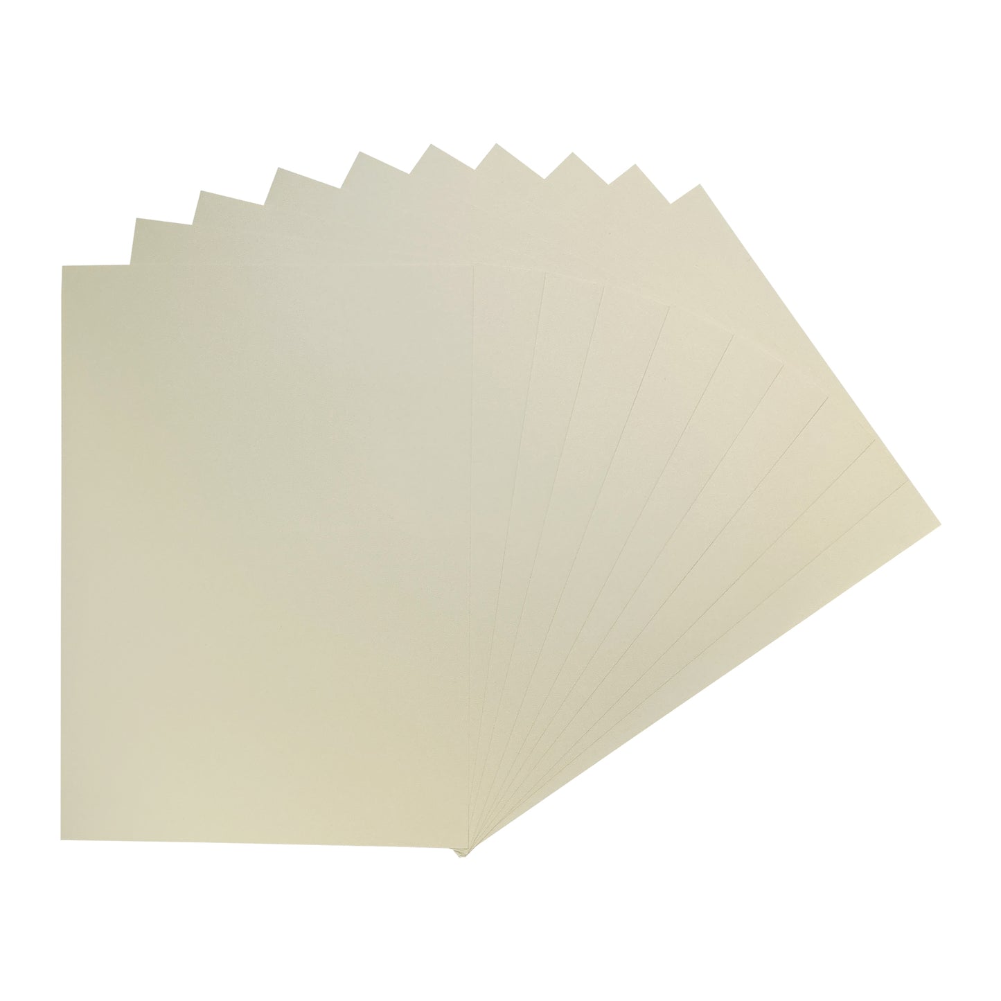 Pack of 50 A4 Ivory Coloured Card 160gsm Sheets