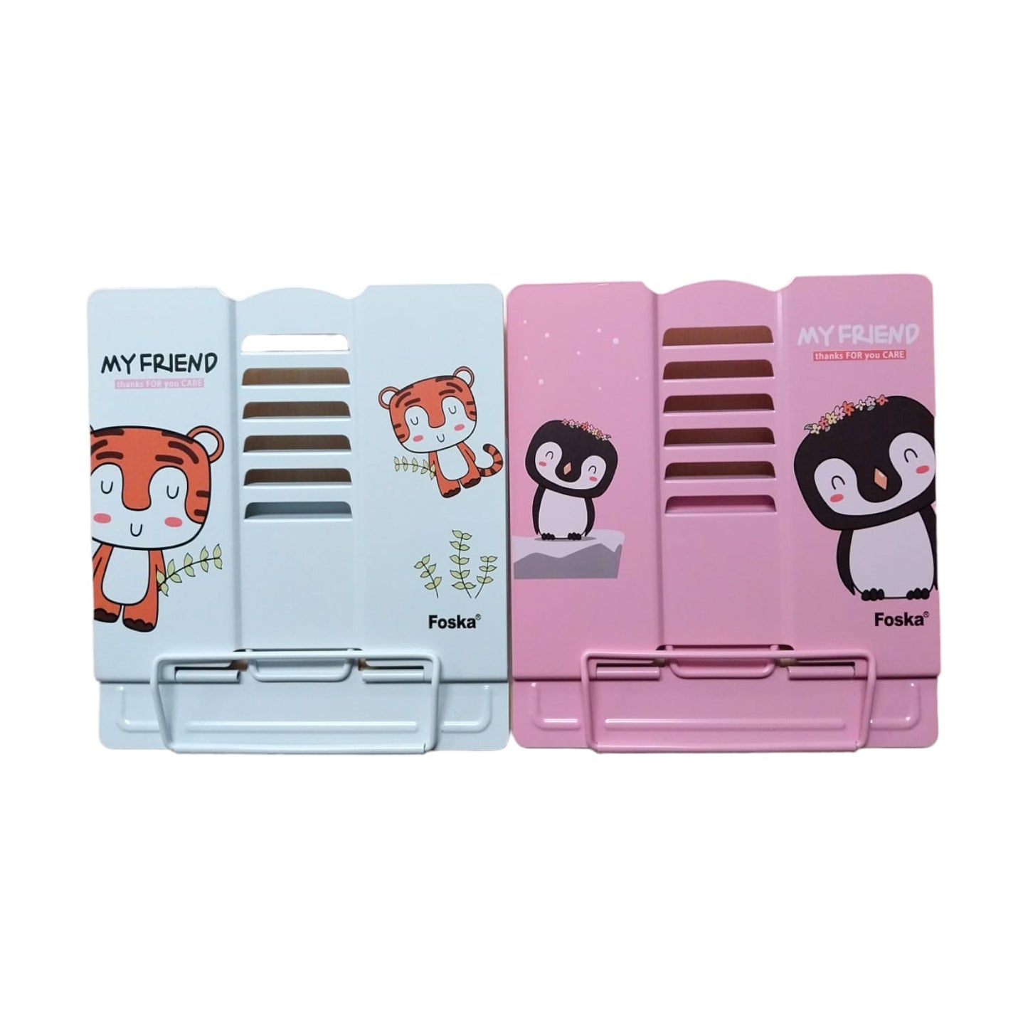 Fancy Metal Book Stand 227 x 194 x 28mm