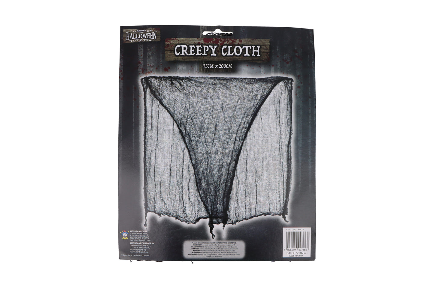 75x200cm Creepy Cloth Halloween Decoration