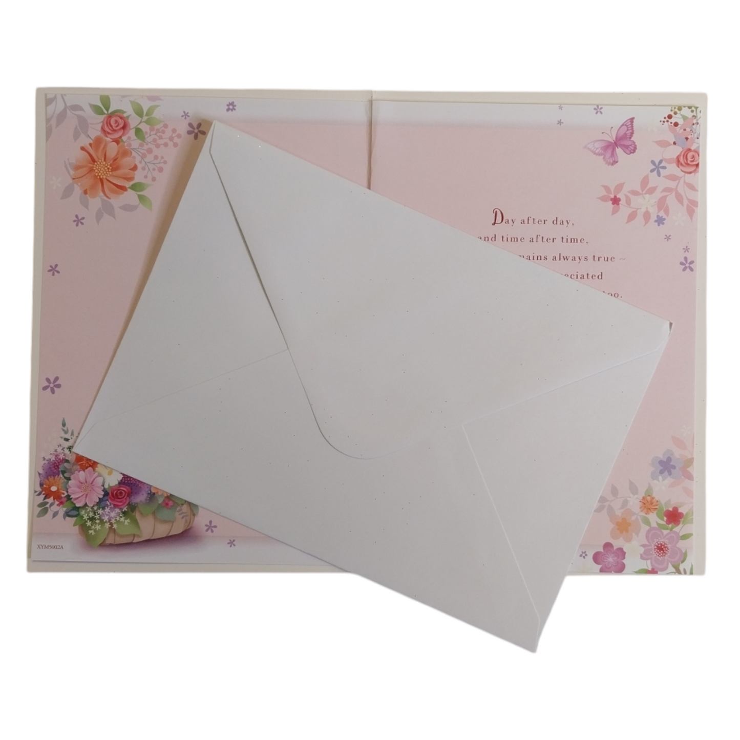 Beautiful Pastel Flowers Wallet Design Mother's Day Card