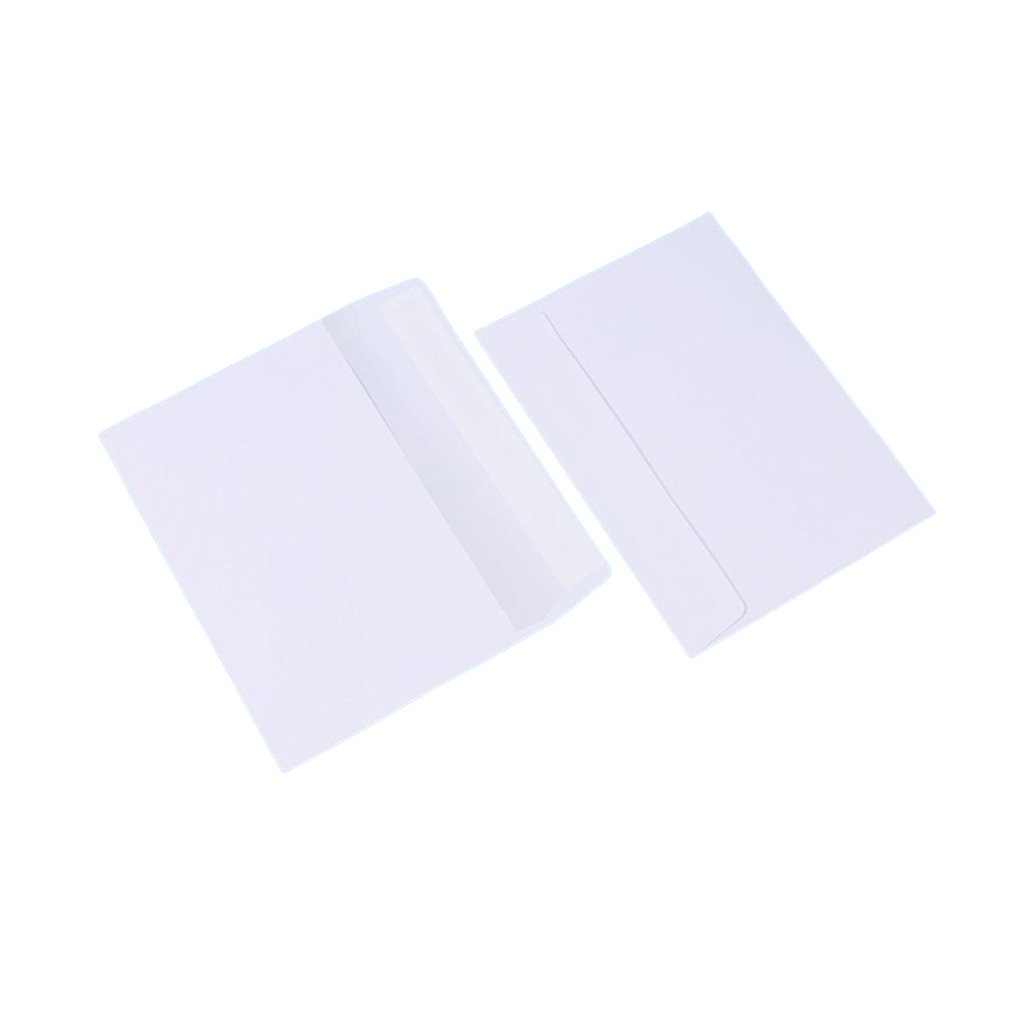 Pack of 25 80gsm White Plain Paper Self-Adhesive Mailing Envelopes 11.4 x 16.2cm