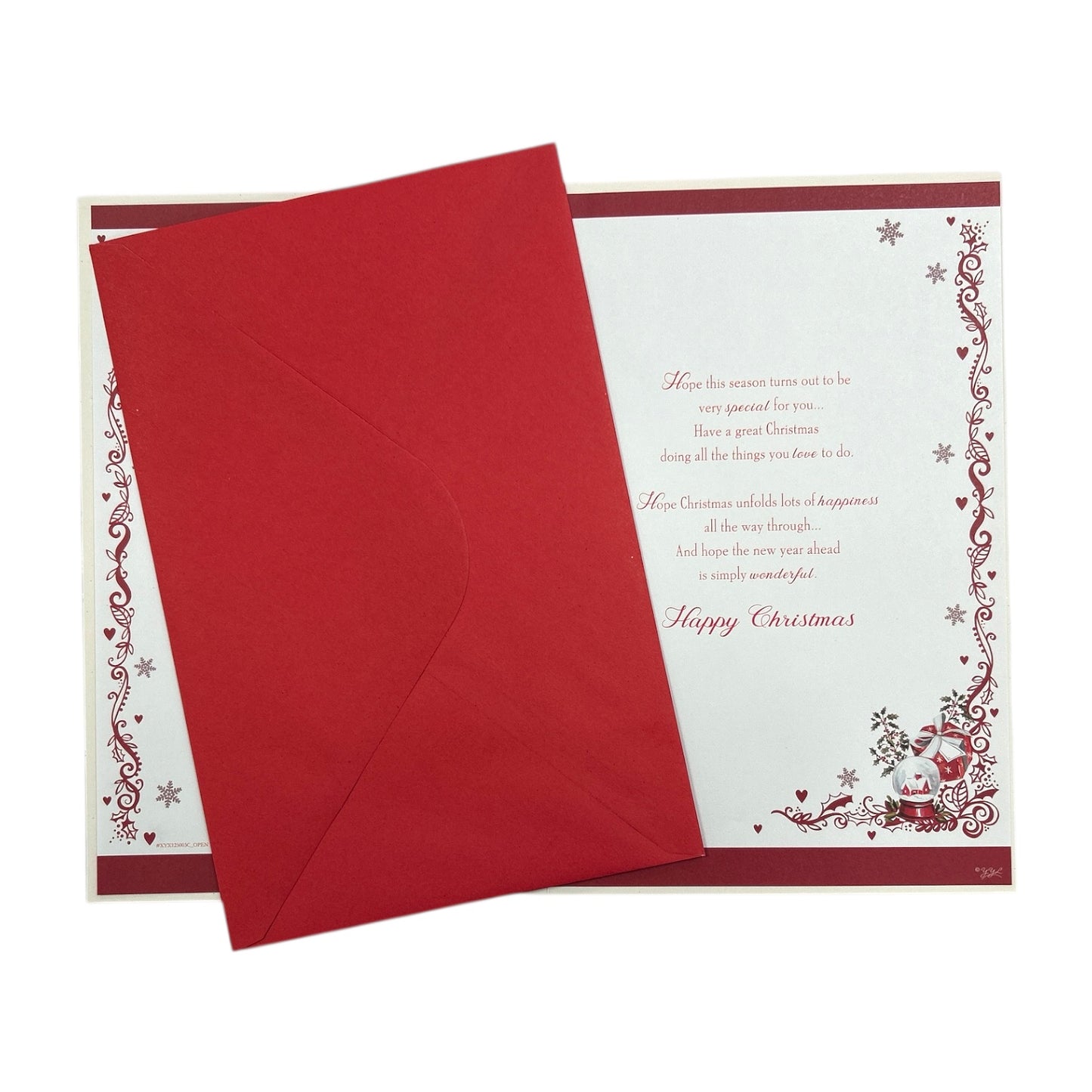 Winter Wishes To a Dear Sister and Brother In Law Christmas Card