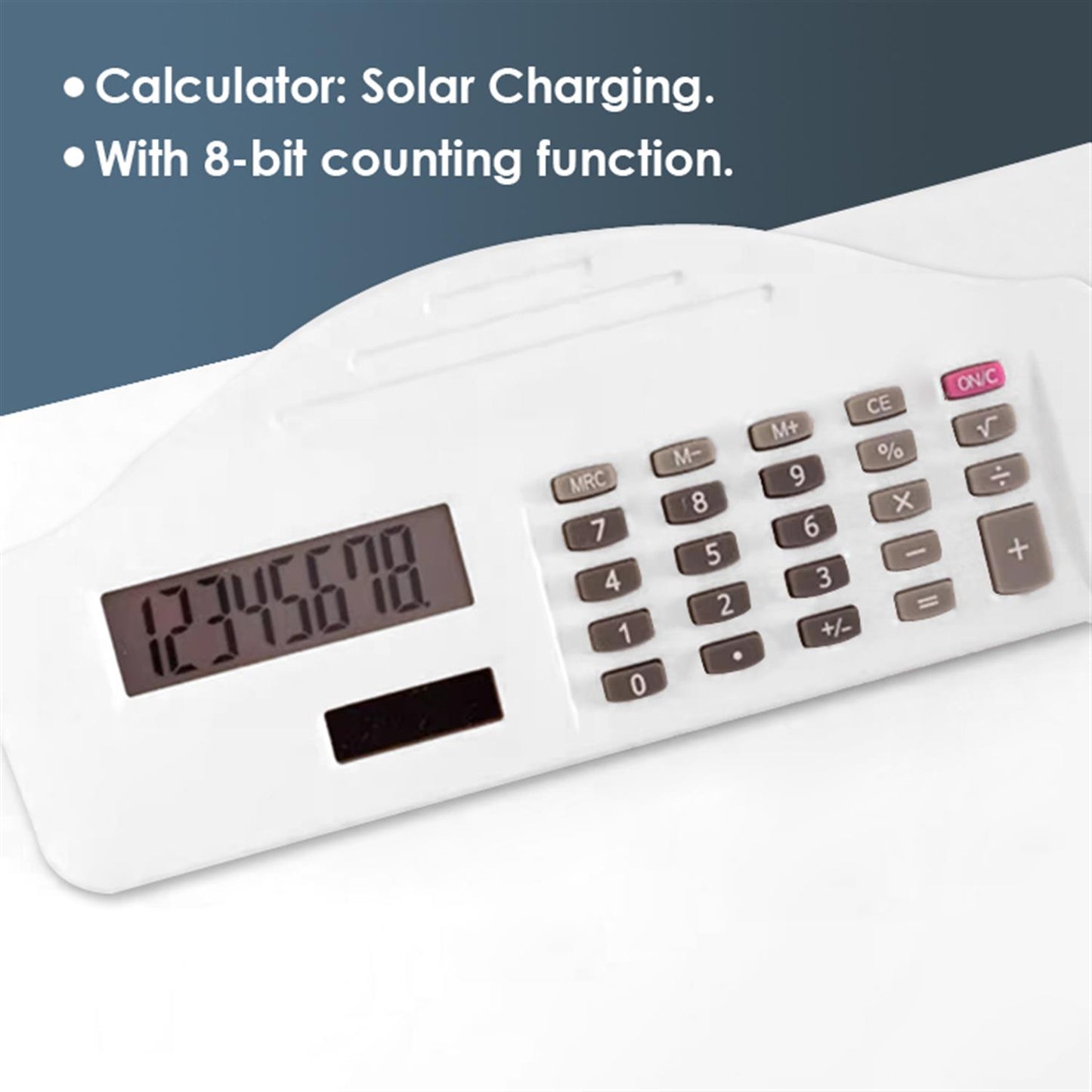 PP Writing Black Clip Board With Calculator 35 × 23.5 × 3.4 cm