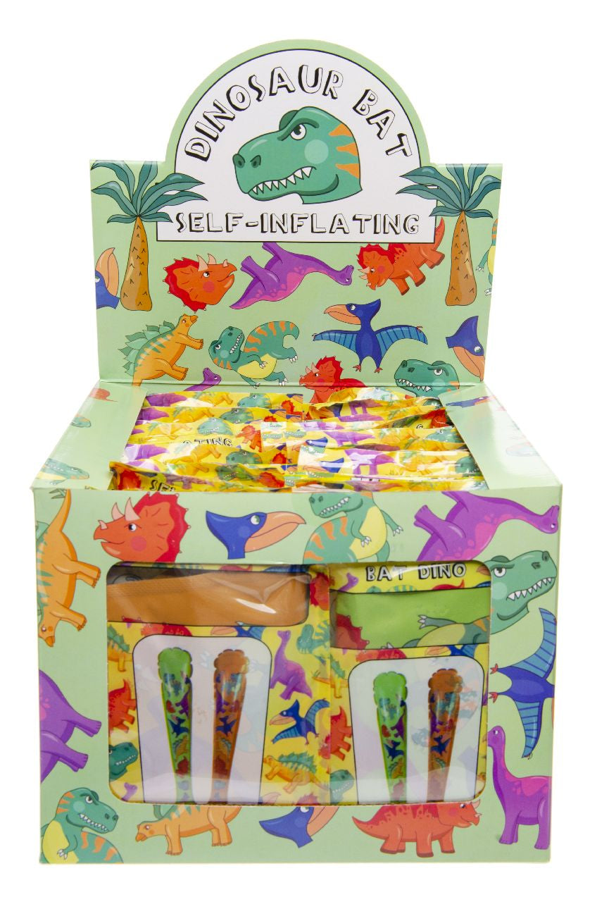 Single Dinosaur Print Self-Inflating Bat