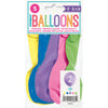 Pack of 5 Number 2 12" Latex Balloons