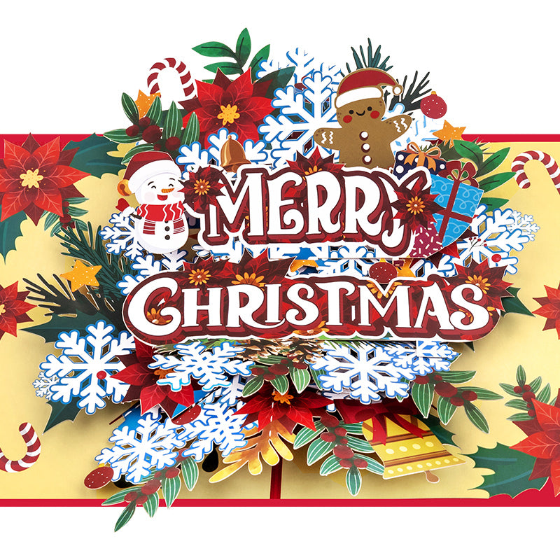 Season’s Sparkle 3D Christmas Pop Up Card