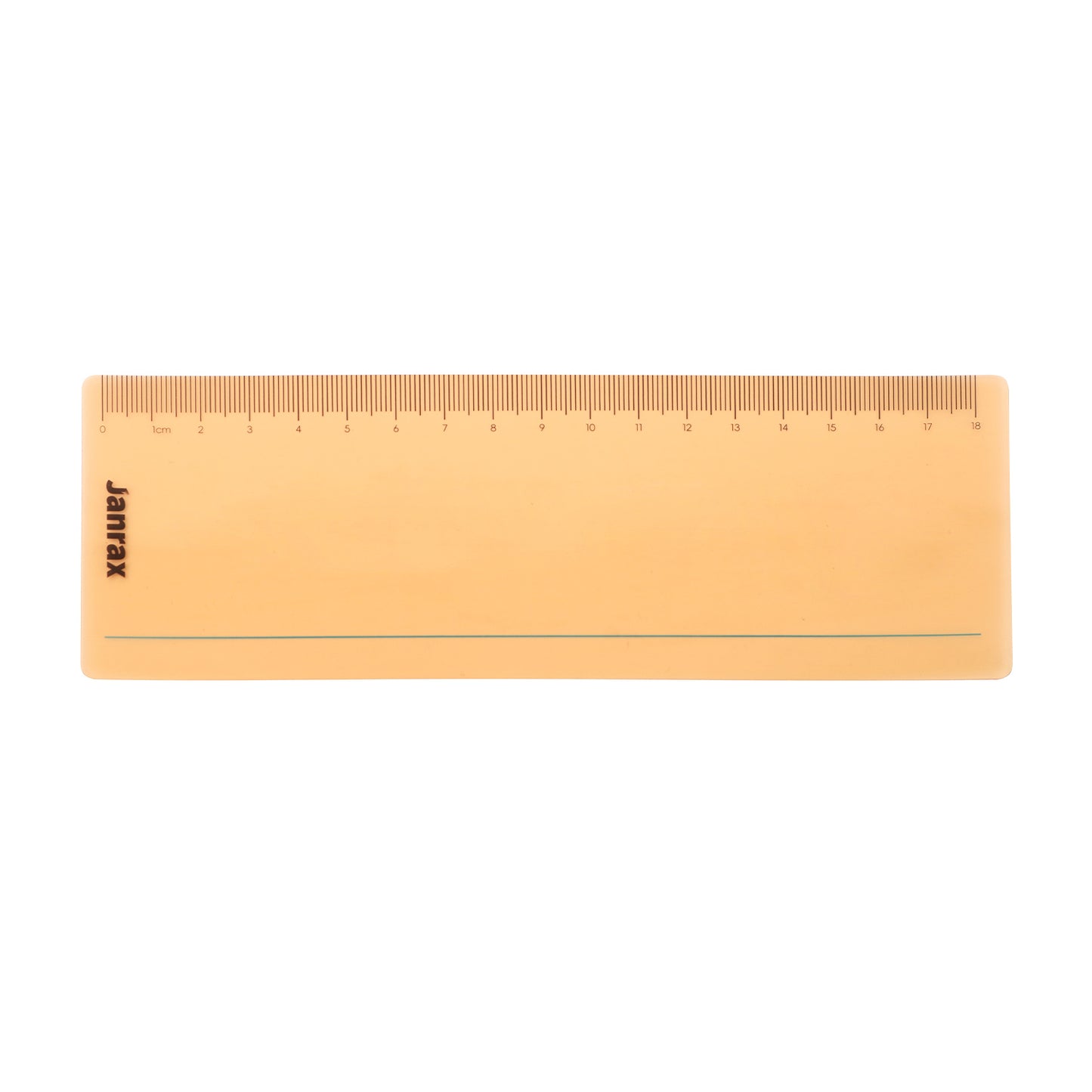 Pack of 8 Peach 191x70mm Dyslexia Overlay Reading Rulers – PET Material, Rounded Corners