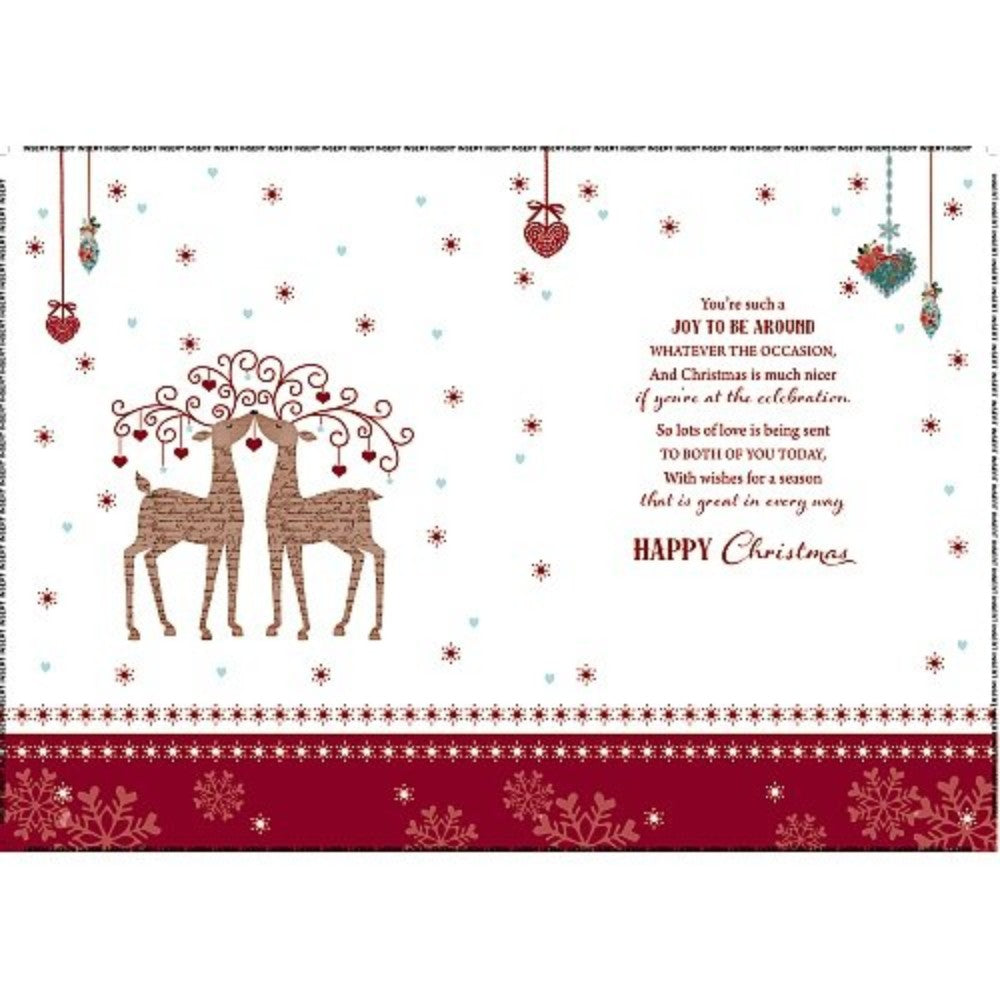 Brother and Partner at Merry Christmas & Happy New Year Christmas Card
