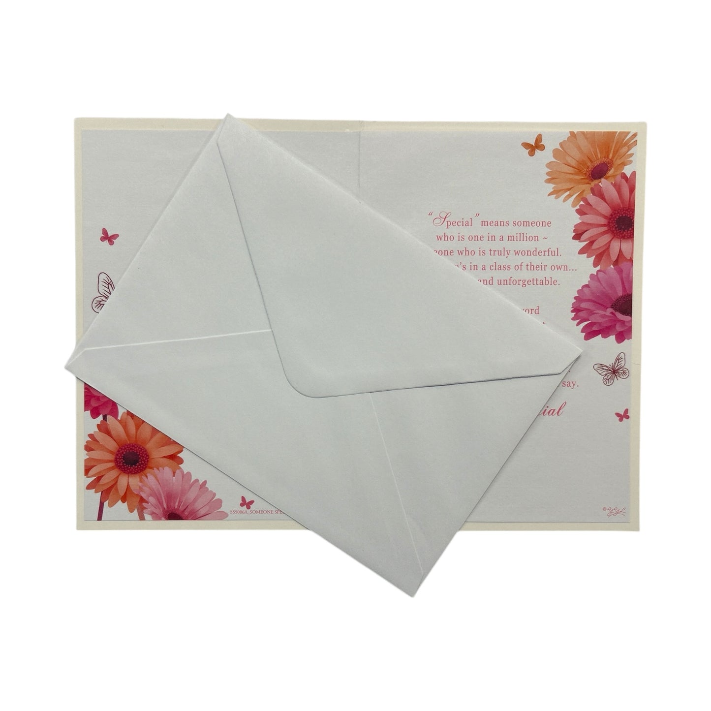 For Someone Special Heartfelt Sentimental Verses Open Greeting Card