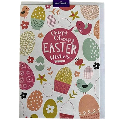 Chirpy Cheepy Easter Wishes Hallmark Greeting Card