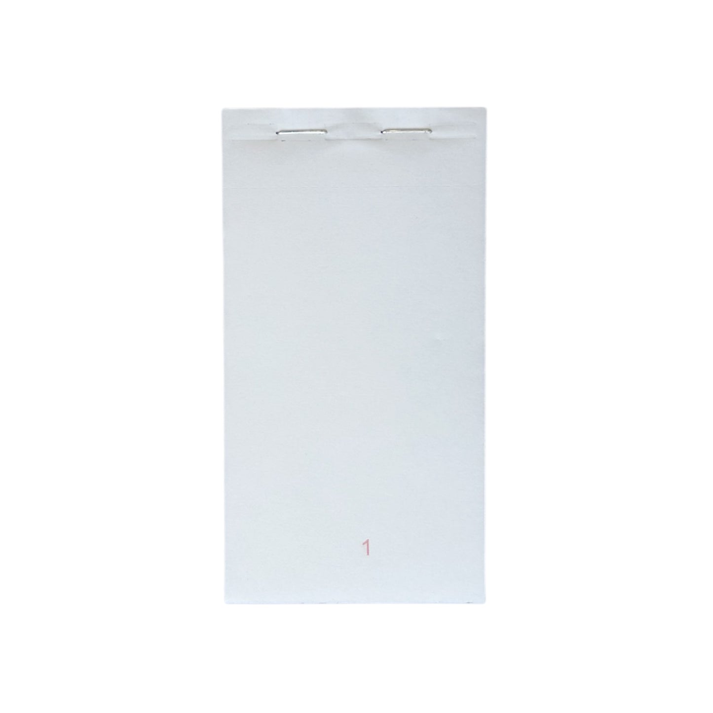 Pack of 10 76mm x 140mm Plain White Duplicate NCR Service Pads