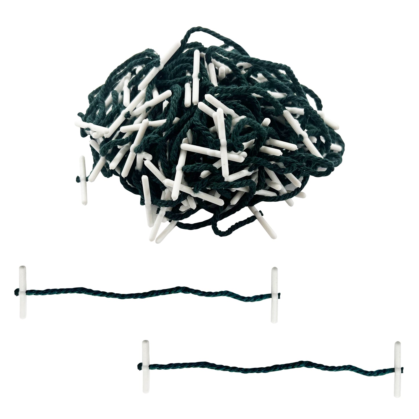 Pack of 100 101mm Plastic End Treasury Tags