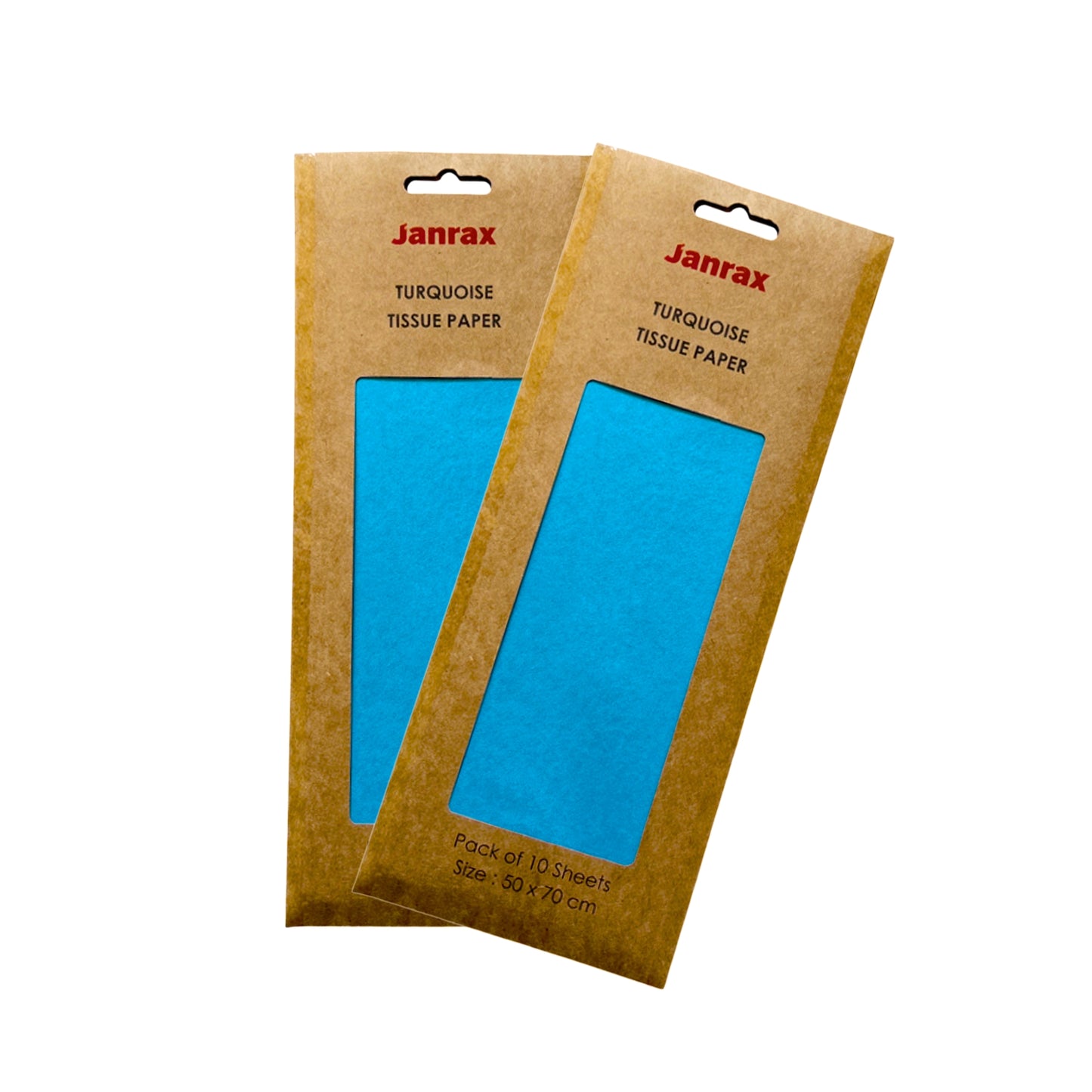 Pack of 200 Turquoise Acid Free 50 x 70cm Tissue Paper Sheets