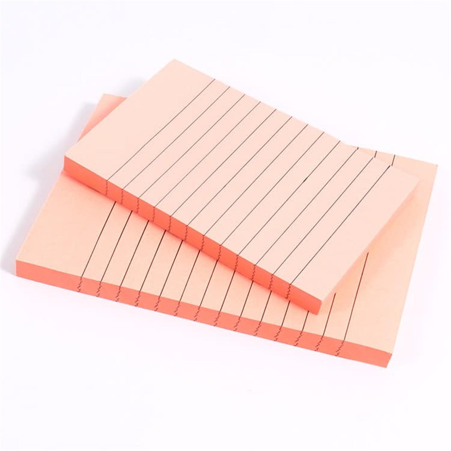 Pack of 100 Sheets 80gsm Thick Paper Ruled Line Colorful Writing Pad 100 x150mm