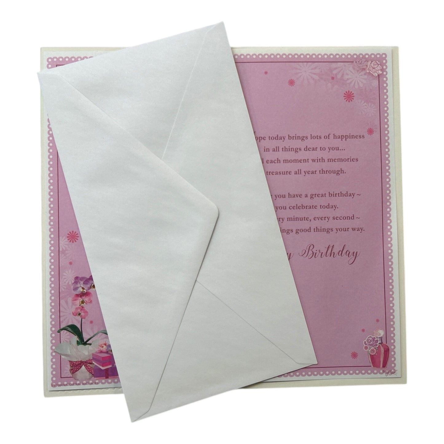 To A Special Grandmother On Your Birthday Soft Whispers Card