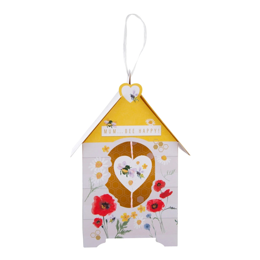 Traditional 3D Bee Hive Design Mum Mother's Day Card