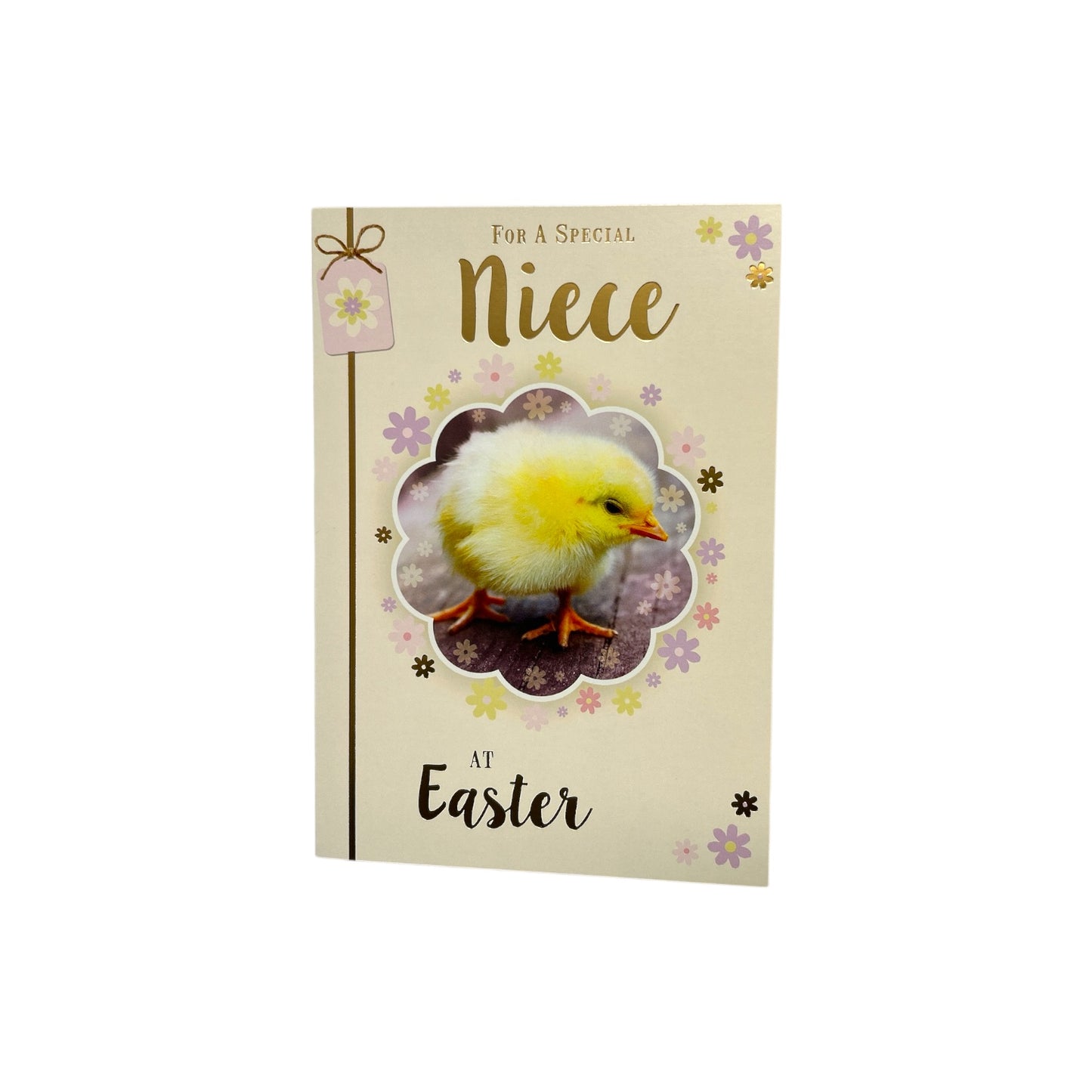 For A Special Niece Cute Chick Design Easter Card
