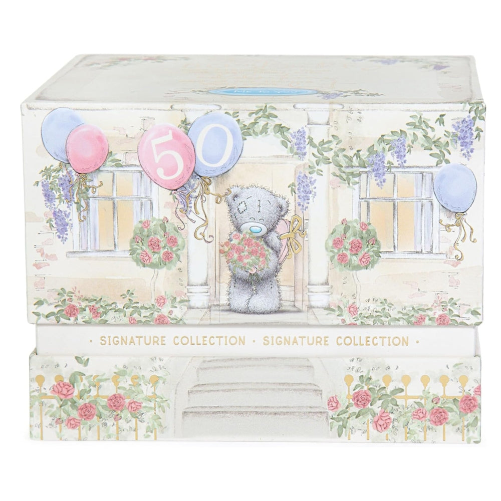 Me to You Tatty Teddy Luxury Bone China Mug in Satin Lined Box 50th Birthday Gift Signature Collection