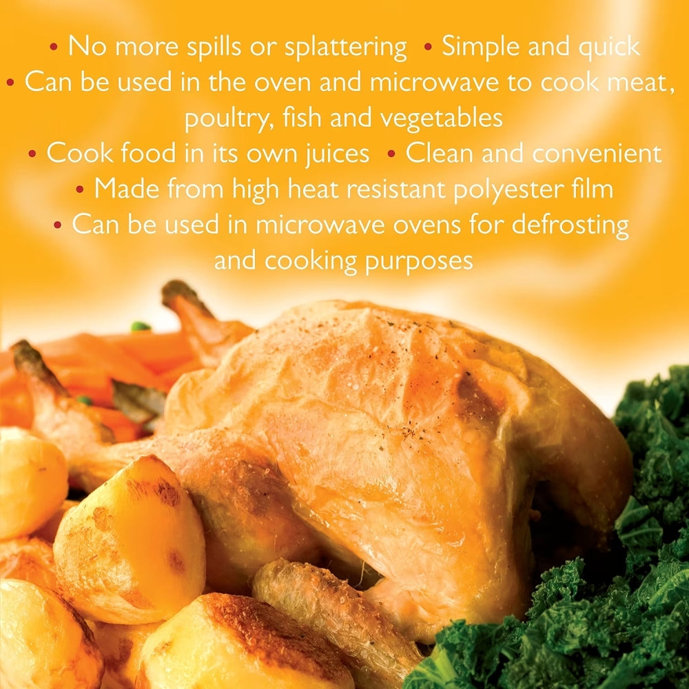 Pack of 48 Roasting Bags 25cm x 38cm