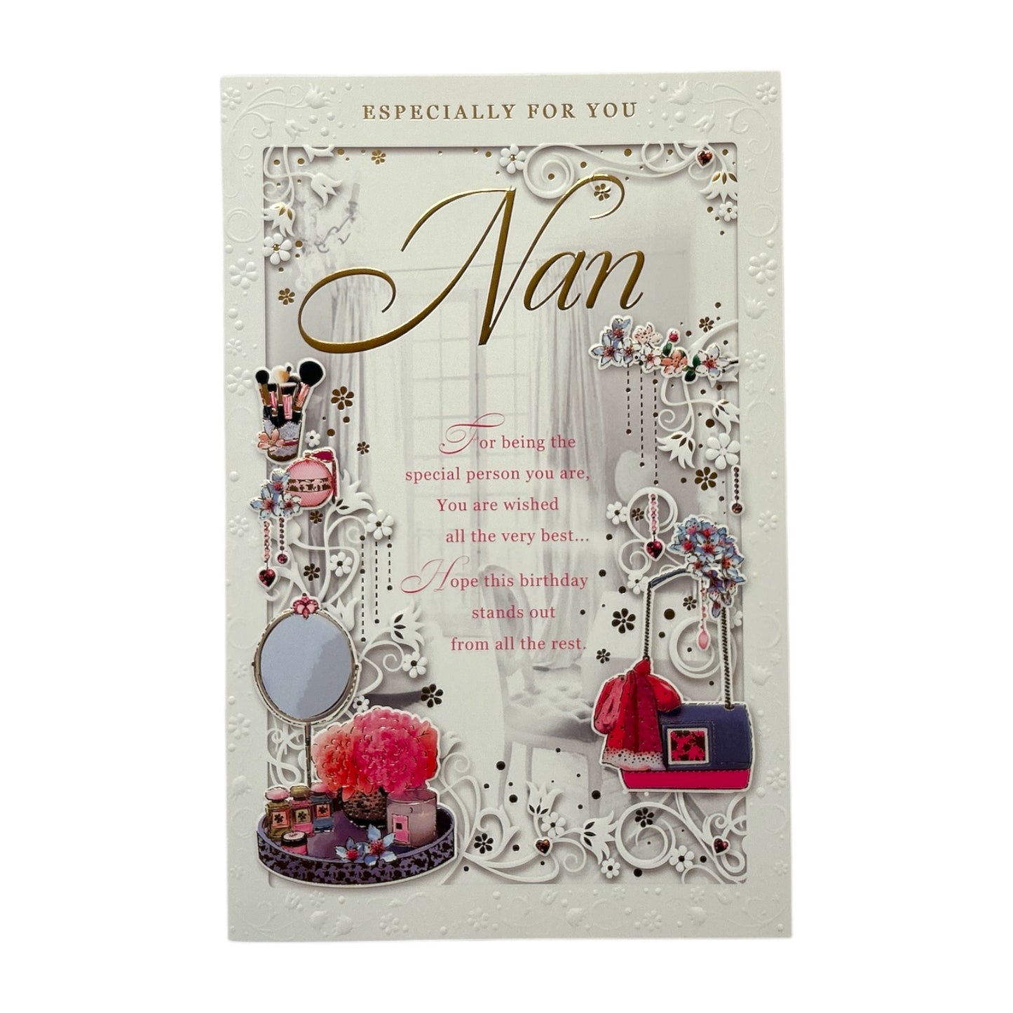 Nan Birthday Opacity Card