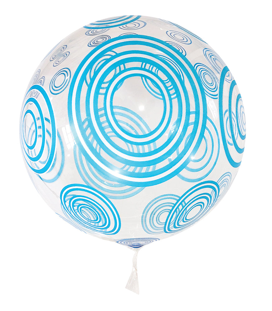 Pack of 5 Blue Swirly 18" Vortex Balloons