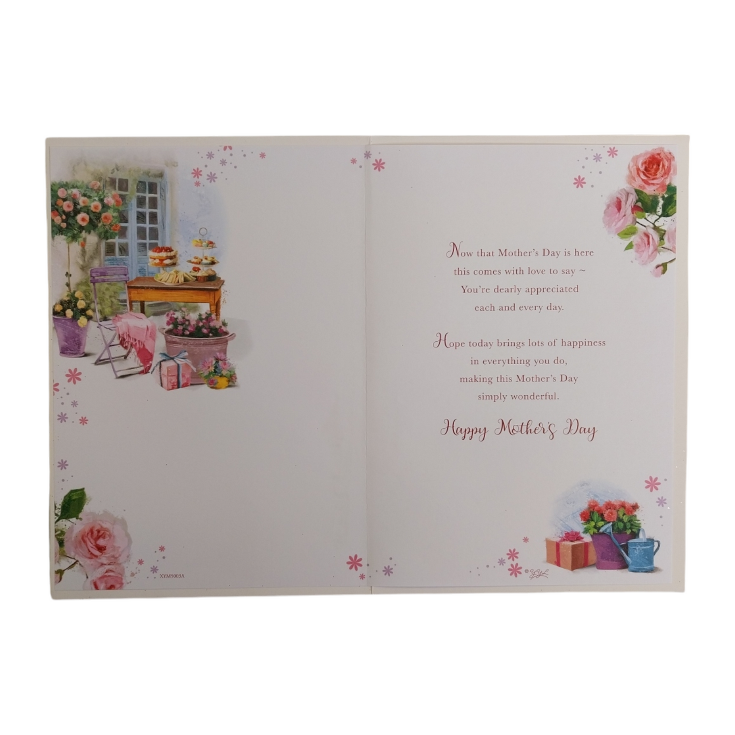 To A Special Great Grandma Garden Scene Design Mother's Day Card