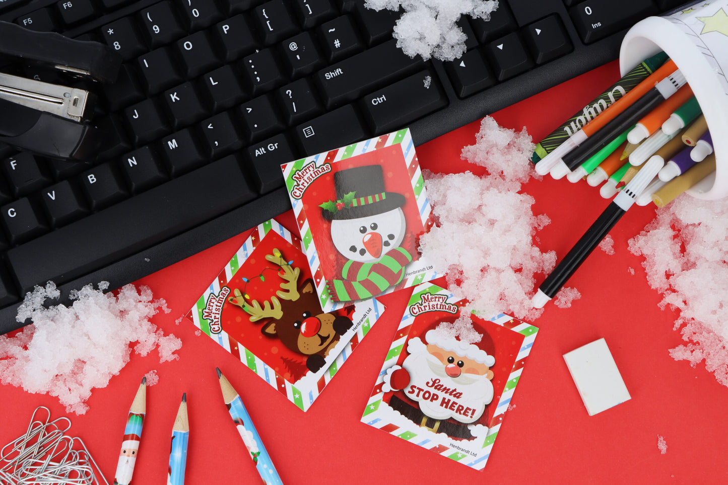 Pack of 12 Christmas Notebooks