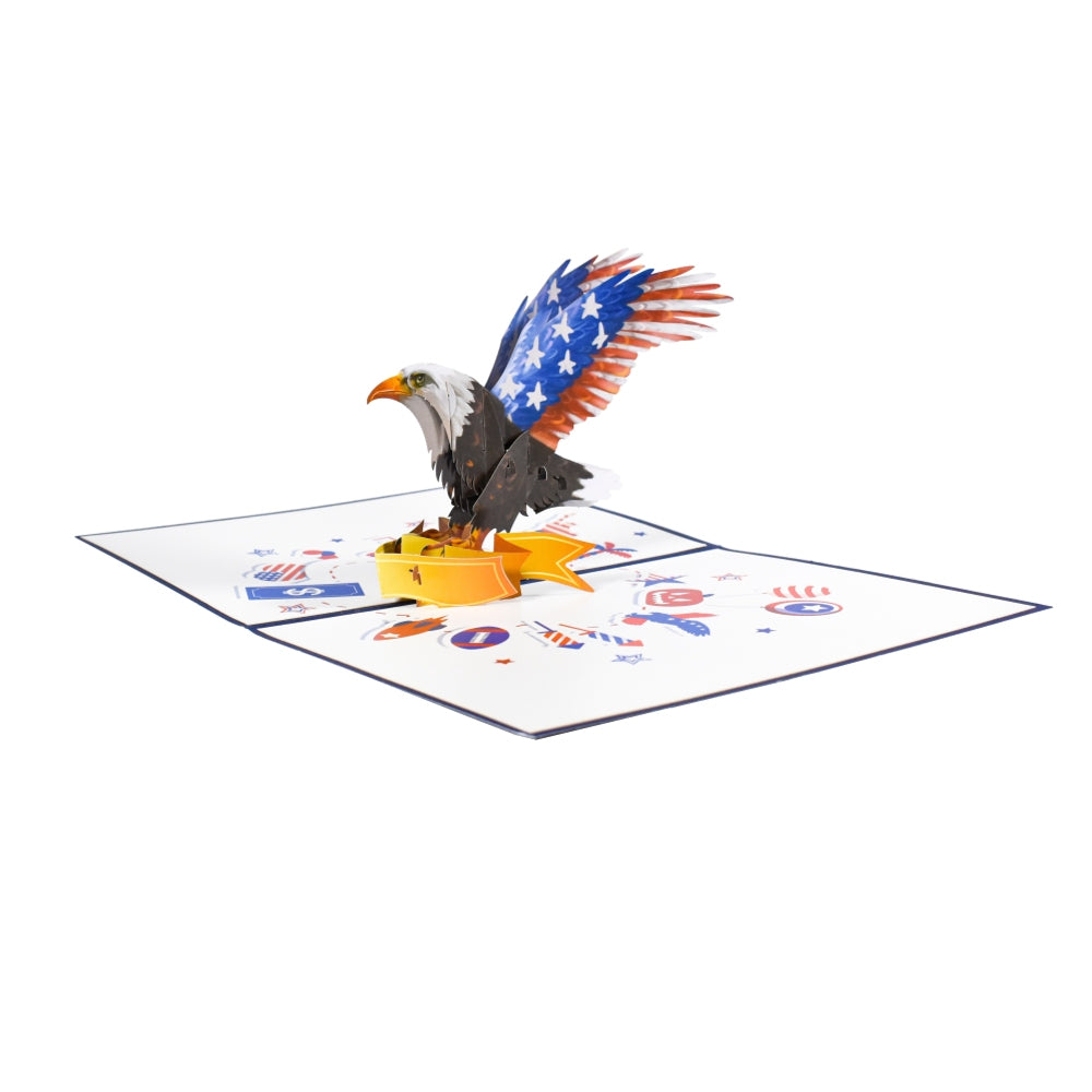 Wings of Freedom 3D Pop-Up Independence Day Card