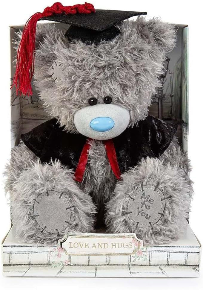Me to You Tatty Teddy Cute Plush 19cm High Graduation Bear Presented On Premium Gift Plinth Signature Collection